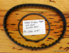 V Drive Belt & Timing Belt for Hobart 8145 & 84145 Buffalo Choppers. Replaces 116634 & 117503